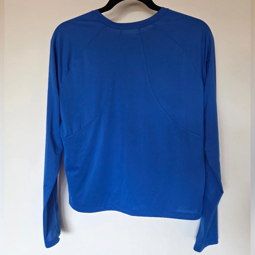 NWOT Brooks Sprint Free Long Sleeve Shirt in Bluetiful - Picture 3 of 7